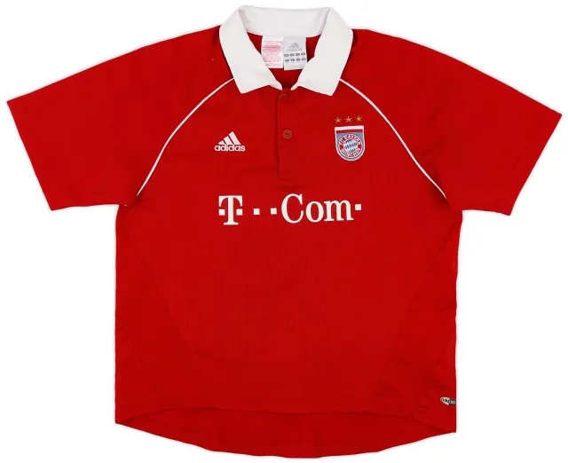 adidas 2005-06 Bayern Munich Home Shirt - 9/10 - (M.Boys)