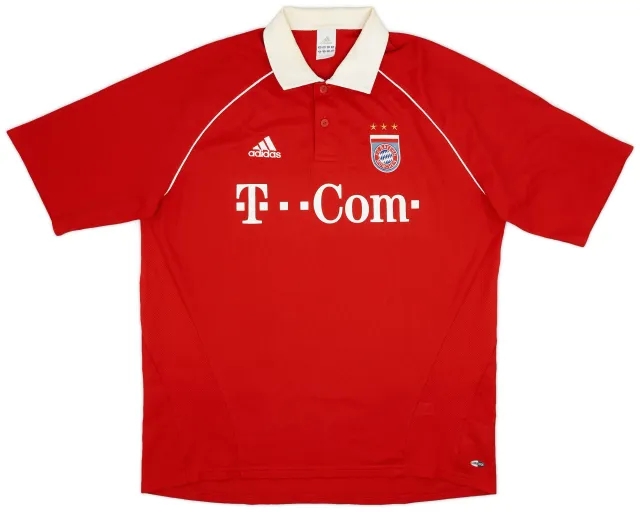 adidas 2005-06 Bayern Munich Home Shirt - 10/10 - (XL)