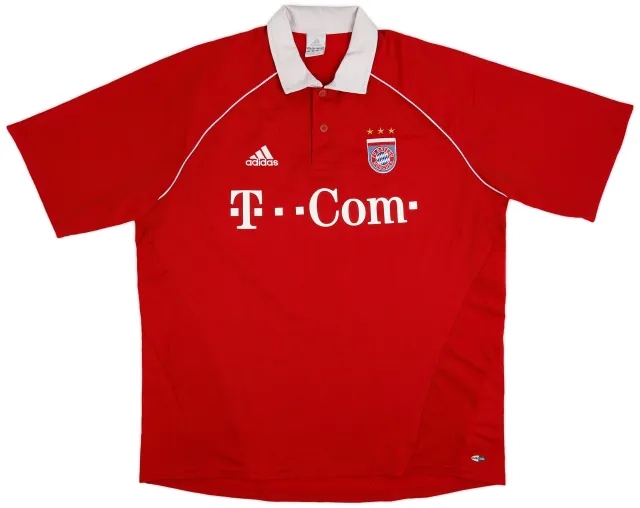 adidas 2005-06 Bayern Munich Home Shirt - 5/10 - (XL)