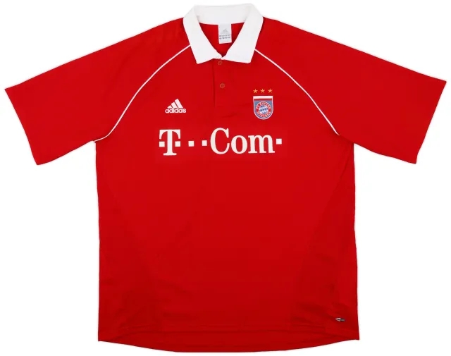 adidas 2005-06 Bayern Munich Home Shirt - 9/10 - (M)