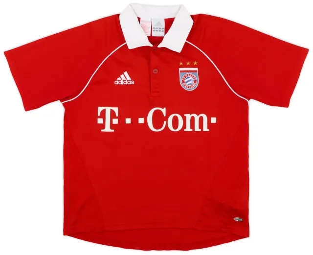 adidas 2005-06 Bayern Munich Home Shirt - 8/10 - (L.Boys)