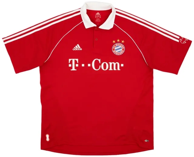 adidas 2005-06 Bayern Munich Home Shirt - 8/10 - (XXL)