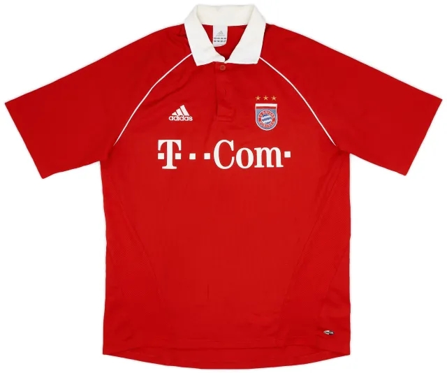 adidas 2005-06 Bayern Munich Home Shirt - 6/10 - (L)