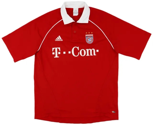 adidas 2005-06 Bayern Munich Home Shirt - 5/10 - (L)