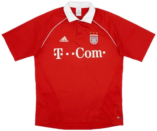 adidas 2005-06 Bayern Munich Home Shirt - 9/10 - (M)
