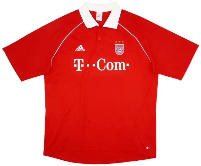 adidas 2005-06 Bayern Munich Home Shirt - 9/10 - (XXL)