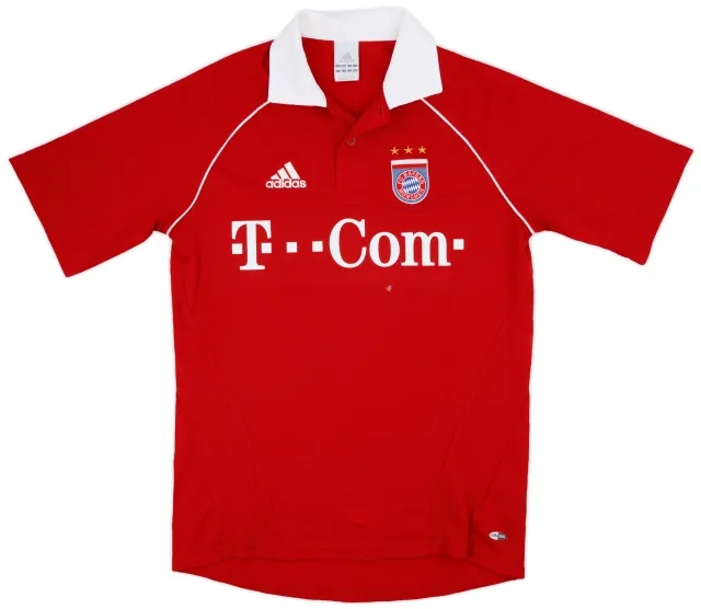 adidas 2005-06 Bayern Munich Home Shirt - 8/10 - (S)