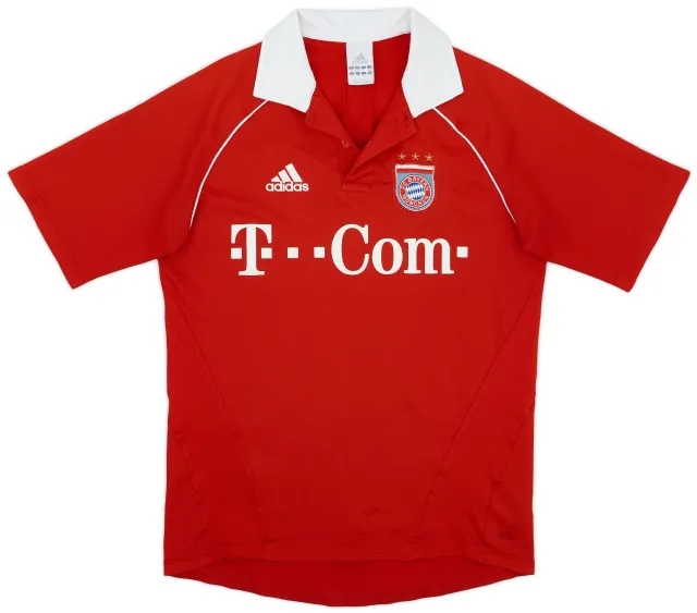 adidas 2005-06 Bayern Munich Home Shirt - 4/10 - (S)