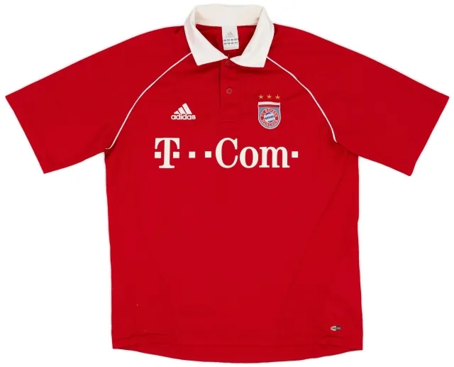 adidas 2005-06 Bayern Munich Home Shirt - 7/10 - (M)