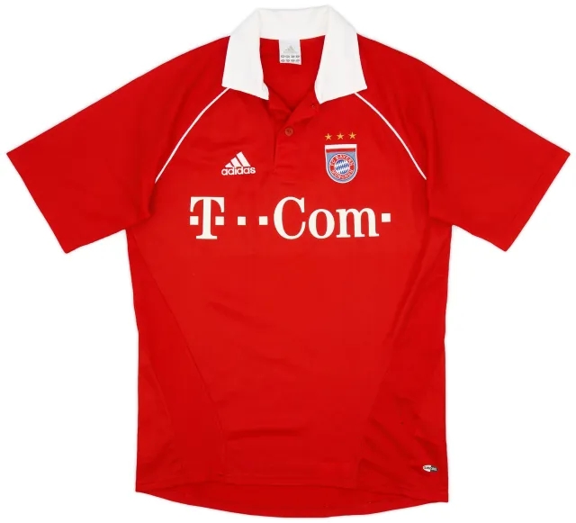 adidas 2005-06 Bayern Munich Home Shirt - 7/10 - (S)