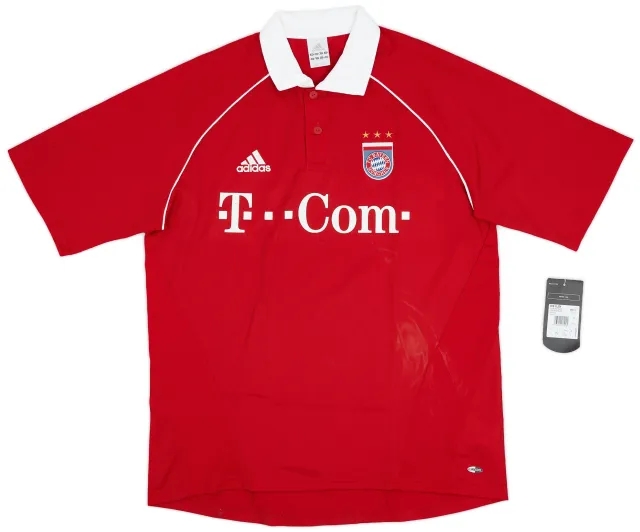 adidas 2005-06 Bayern Munich Home Shirt (L)