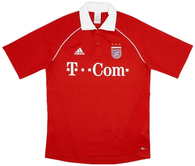 adidas 2005-06 Bayern Munich Home Shirt - 9/10 - (M)