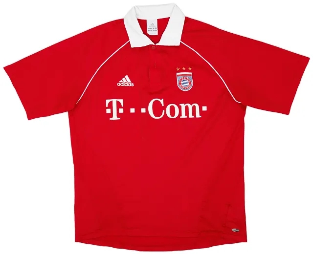 adidas 2005-06 Bayern Munich Home Shirt - 9/10 - (M)