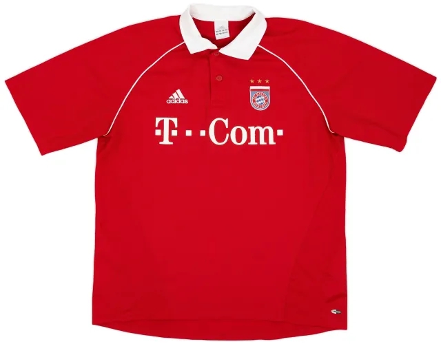 adidas 2005-06 Bayern Munich Home Shirt - 9/10 - (XL)