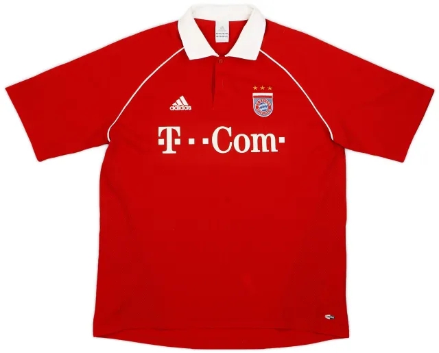 adidas 2005-06 Bayern Munich Home Shirt - 9/10 - (XL)