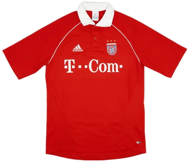 adidas 2005-06 Bayern Munich Home Shirt - 9/10 - (M)