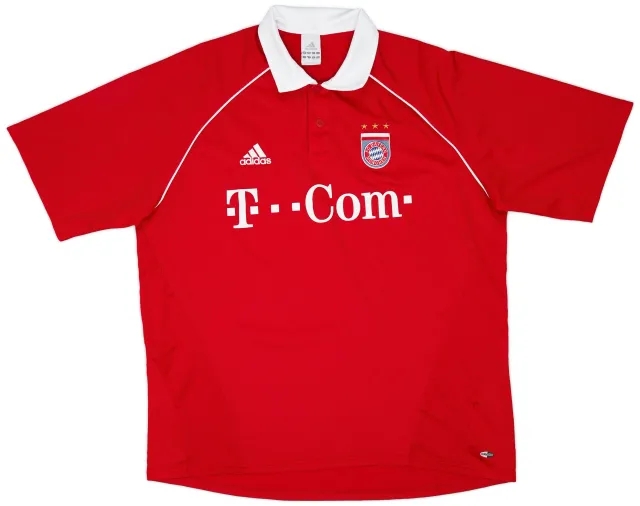 adidas 2005-06 Bayern Munich Home Shirt - 9/10 - (XL)