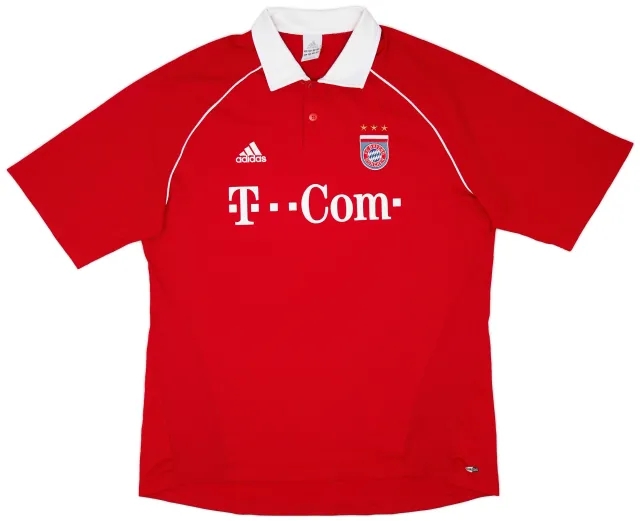 adidas 2005-06 Bayern Munich Home Shirt - 9/10 - (XXL)