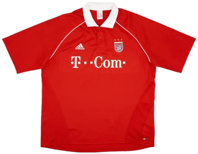 adidas 2005-06 Bayern Munich Home Shirt - 9/10 - (XXL)