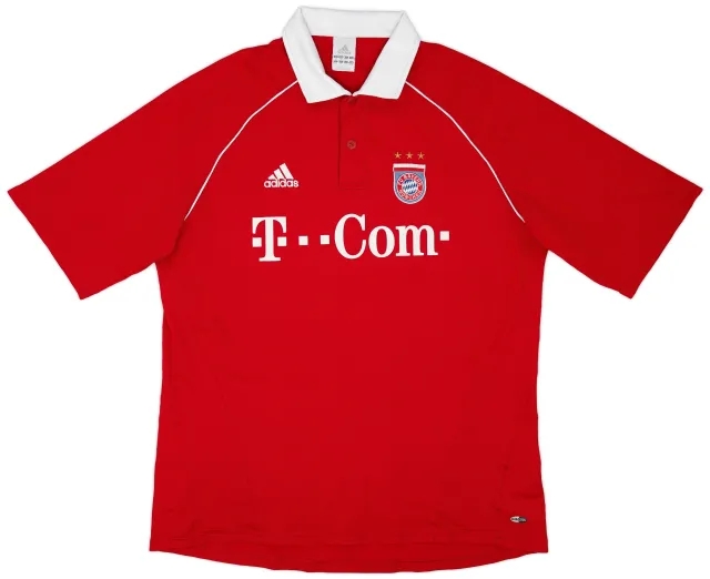 adidas 2005-06 Bayern Munich Home Shirt - 9/10 - (XL)