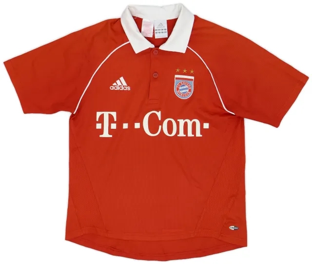 adidas 2005-06 Bayern Munich Home Shirt - 7/10 - (L.Boys)