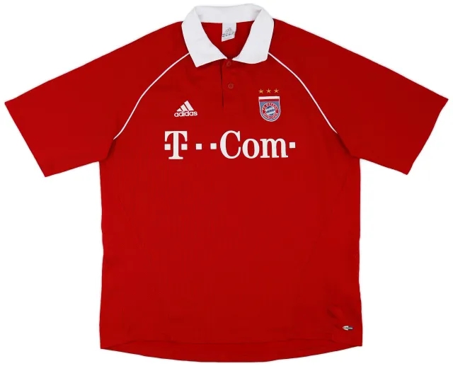 adidas 2005-06 Bayern Munich Home Shirt - 10/10 - (XL)