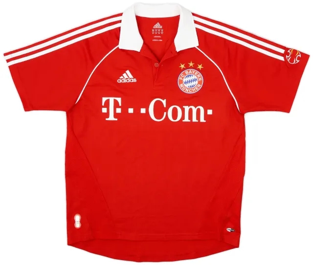 adidas 2006-07 Bayern Munich Home Shirt - 9/10 - (XL.Boys)