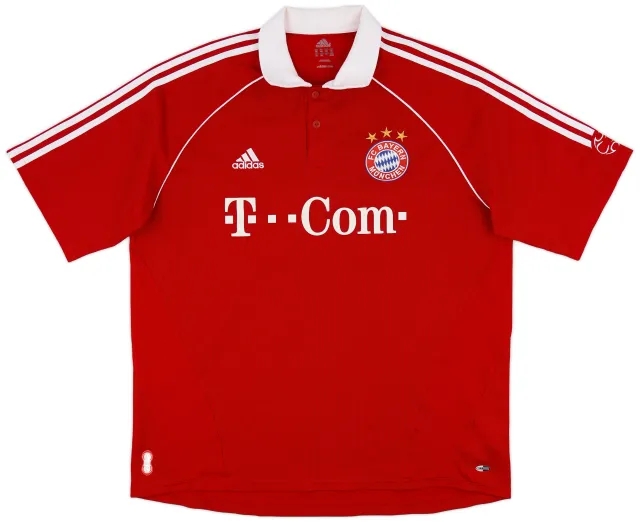 adidas 2006-07 Bayern Munich Home Shirt - 8/10 - (XXL)