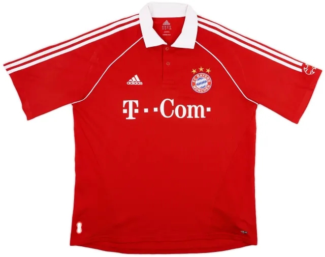 adidas 2006-07 Bayern Munich Home Shirt - 9/10 - (XXL)
