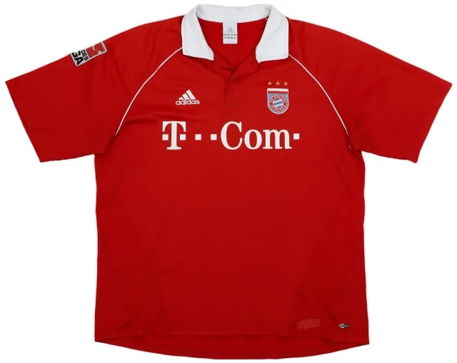 adidas 2006-07 Bayern Munich Home Shirt - 5/10 - (XL)