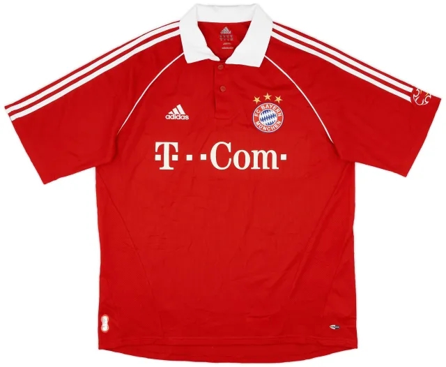 adidas 2006-07 Bayern Munich Home Shirt - 9/10 - (XL)