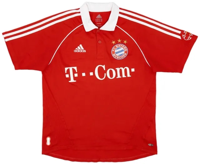 adidas 2006-07 Bayern Munich Home Shirt - 6/10 - (XL.Boys)
