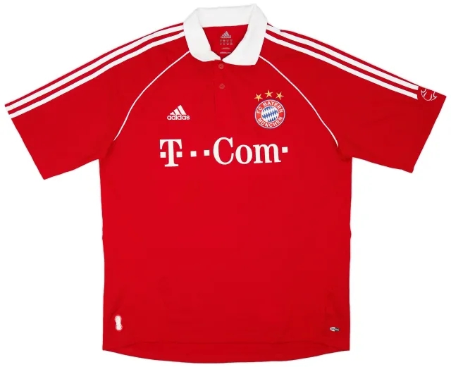 adidas 2006-07 Bayern Munich Home Shirt - 8/10 - (XL)