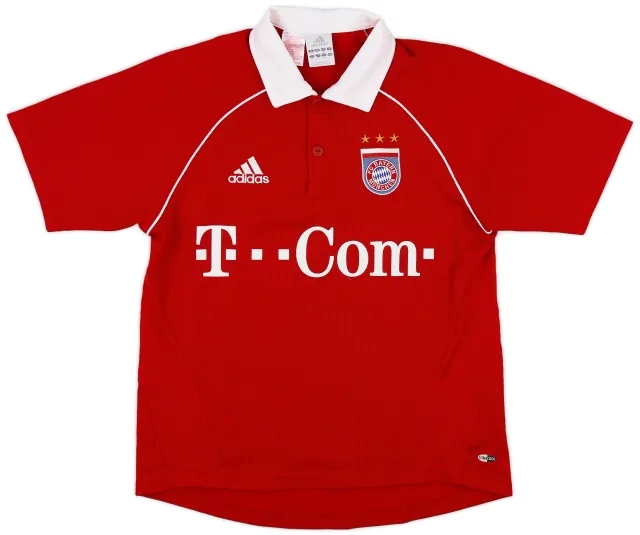 adidas 2006-07 Bayern Munich Home Shirt - 9/10 - (L.Boys)
