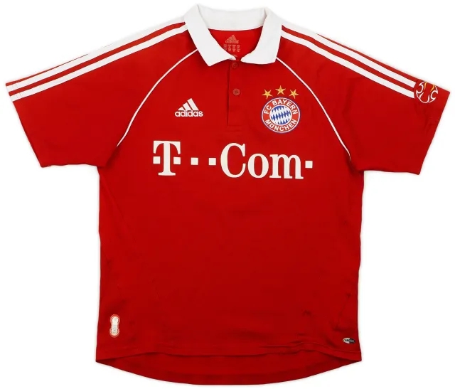adidas 2006-07 Bayern Munich Home Shirt - 8/10 - (XL.Boys)