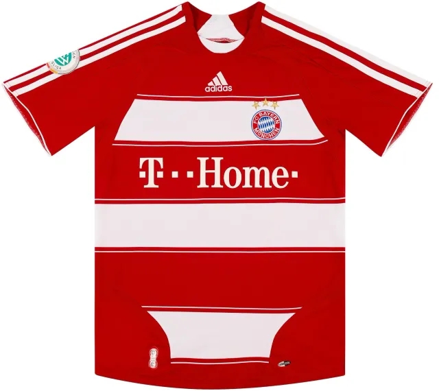 adidas 2007-08 Bayern Munich Women Match Issue Home Shirt #2