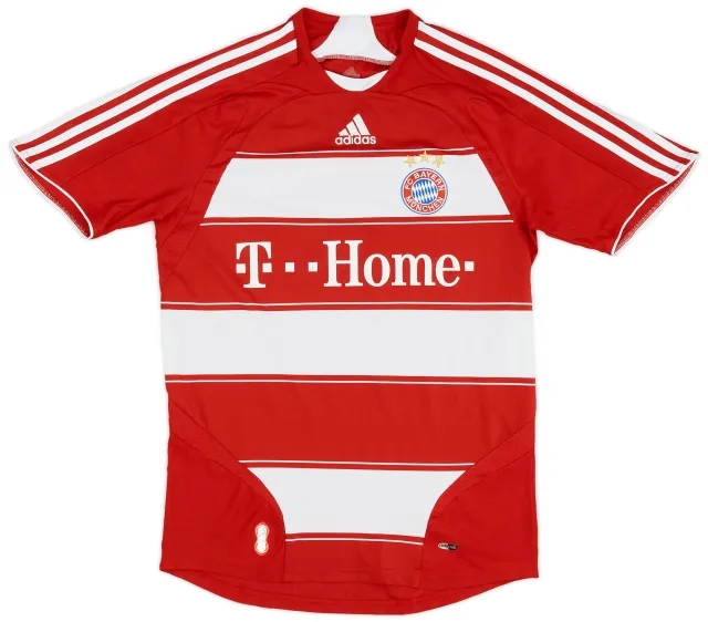 adidas 2007-08 Bayern Munich Home Shirt - 6/10 - (S)