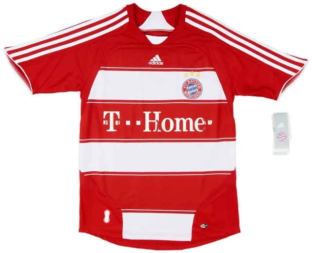 adidas 2007-08 Bayern Munich Home Shirt (S)