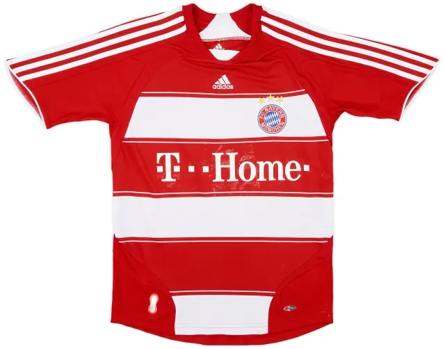 adidas 2007-08 Bayern Munich Home Shirt - 5/10 - (S)