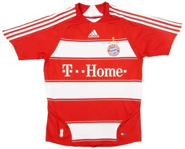 adidas 2008-09 Bayern Munich Home Shirt - 7/10 - (XL.Boys)