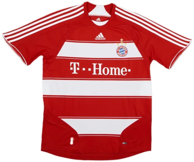 adidas 2008-09 Bayern Munich Home Shirt - 6/10 - (L)