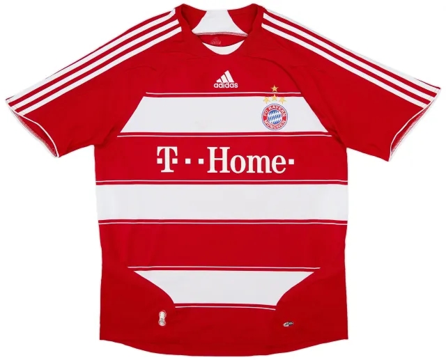 adidas 2008-09 Bayern Munich Home Shirt - 6/10 - (L)