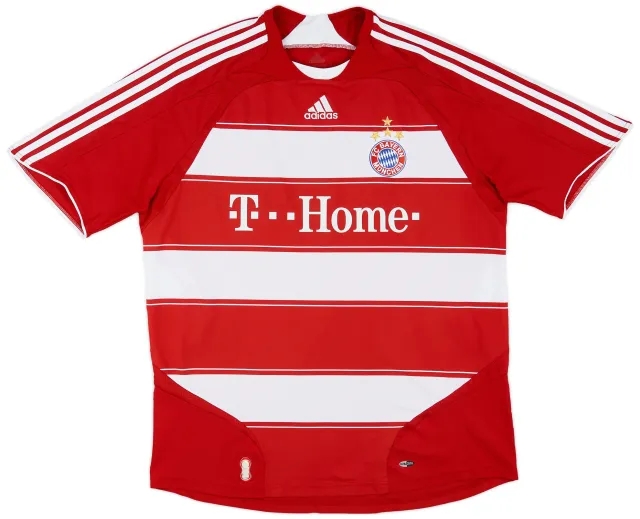 adidas 2008-09 Bayern Munich Home Shirt - 9/10 - (XL)