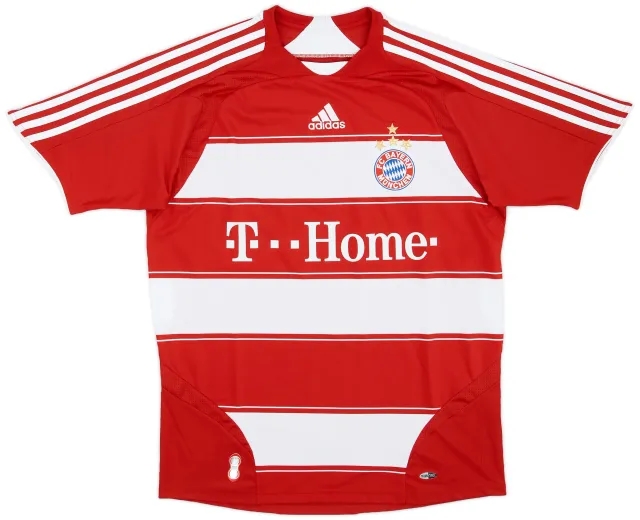 adidas 2008-09 Bayern Munich Home Shirt - 8/10 - (XL.Boys)