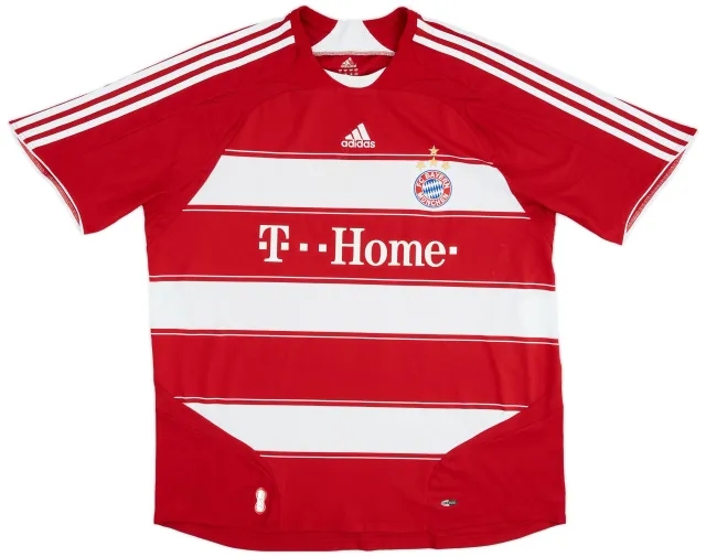 adidas 2008-09 Bayern Munich Home Shirt - 7/10 - (XXL)