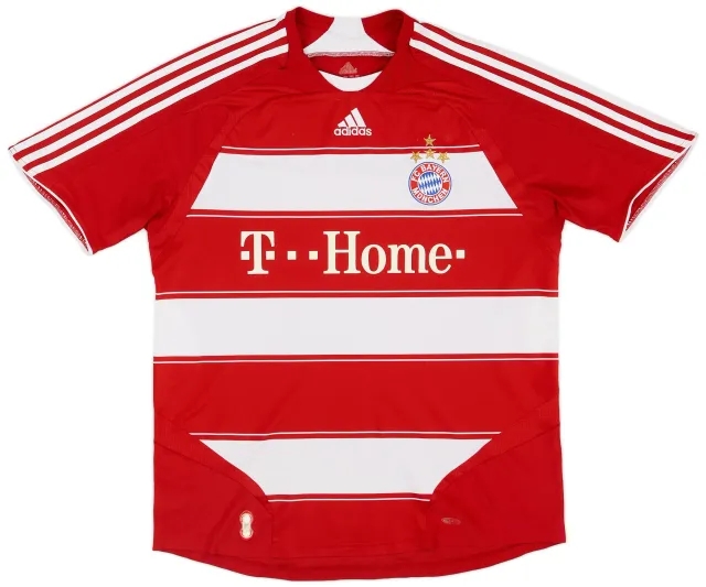 adidas 2008-09 Bayern Munich Home Shirt - 7/10 - (L)