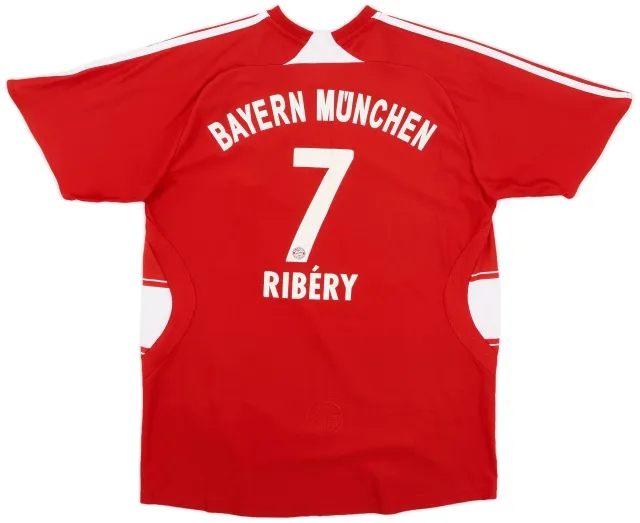 adidas 2008-09 Bayern Munich Home Shirt Ribery #7   - 6/10 - (XL.Boys)