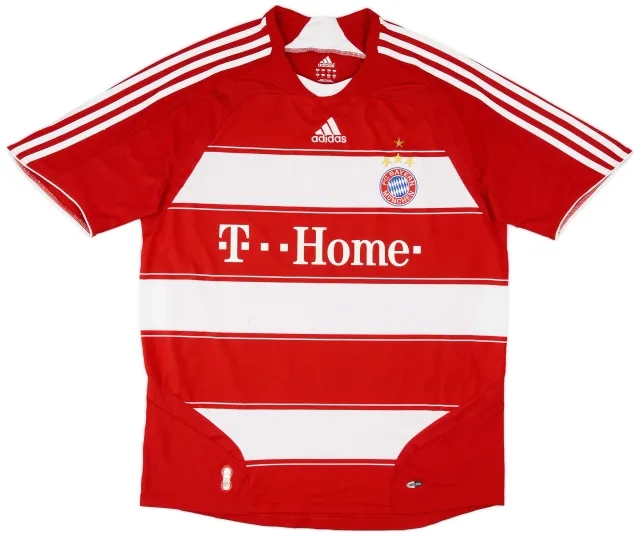 adidas 2008-09 Bayern Munich Home Shirt - 6/10 - (L)