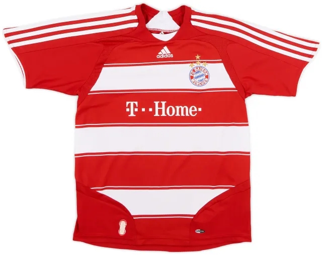 adidas 2008-09 Bayern Munich Home Shirt - 7/10 - (L.Boys)
