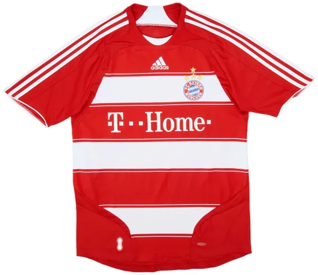 adidas 2008-09 Bayern Munich Home Shirt - 8/10 - (L)
